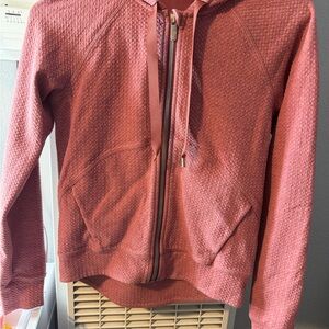 lululemon athletica Textured Rose Zip-Up Hoodie